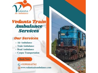 The best and most equipped Vedanta Train Ambulance Services in Pune