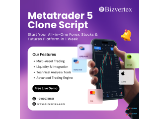 MetaTrader5 Clone Script - Start Your All-in-One Forex, Stocks & Futures Platform