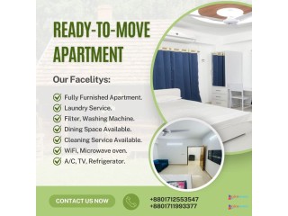 Spacious 3BHK Apartment with Full Amenities in Bashundhara R/A
