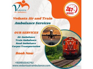 Contact Vedanta Train Ambulance Service in Thiruvananthapuram for reliable patient transportation