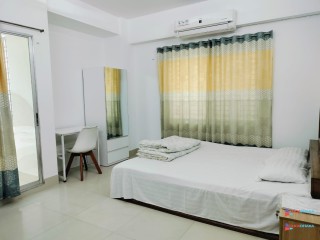 Cozy 2-Bedroom Furnished Apartment Rent in -Bashundhara R/A