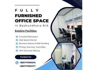 Your Dream Office Awaits in Bashundhara R/A – Fully Furnished & Hassle-Free!