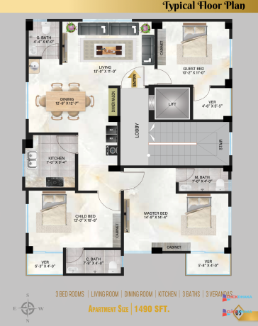luxurious-single-unit-apartment-for-sale-ongoing-project-in-aftabnagar-ra-block-f-big-2