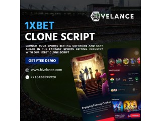 Own a Fully Functional Sportsbook with 1xBet Clone Script | Free Marketing Assistance