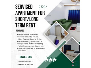 2 BHK Serviced Apartment for Short or Long-Term Rent