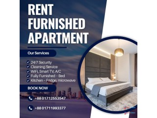 3BHK Fully Furnished Apartment for Rent – Bashundhara R/A, Dhaka