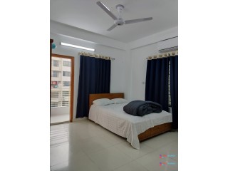 Furnished 3-Bedroom Flat Rent in Bashundhara R/A,Dhaka