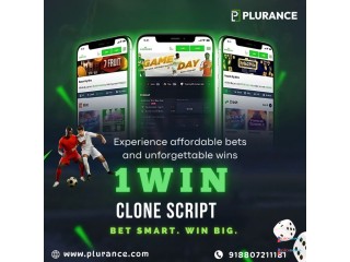 Plurance’s 1Win Clone Script - Build Your Own Profitable Betting Platform