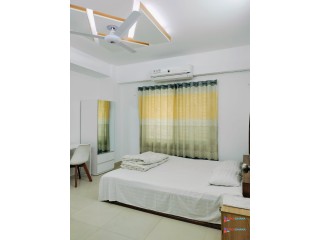 Modern Furnished 2-Bedroom Apt Rent in Bashundhara R/A