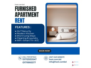 Fully Furnished 2 Bed Apartment in Bashundhara R/A