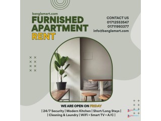 Full Furnished Serviced Apartment for Rent – Baridhara