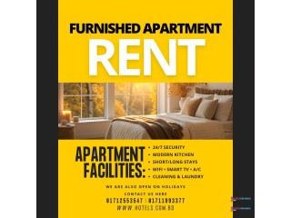 Fully Furnished Two Bed Apartment in Bashundhara R/A