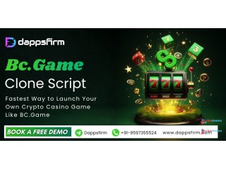 BC.Game Clone Script – Complete Casino Business Solution with Free Demo