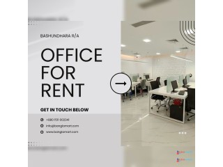 Premium Fully Furnished Office Space for Rent in Bashundhara R/A