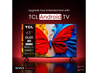 Experience Stunning Visuals with TCL 43” QLED Smart TV