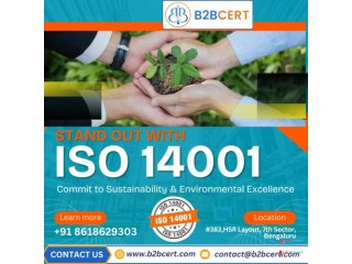 ISO 14001 Certification in Bangalore