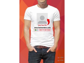 Full Color Custom t shirt Print Service BD