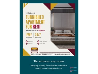 Premium Serviced 1BHK Flat for Rent in Bashundhara R/A