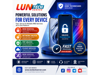 LunTech Server - Premium Mobile Repair & Software Servicing Tools