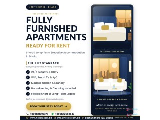 Fully Furnished 1250 Sq Ft Apartment in Bashundhara