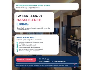 Fully Furnished 1-Bedroom Serviced Apartment for Rent