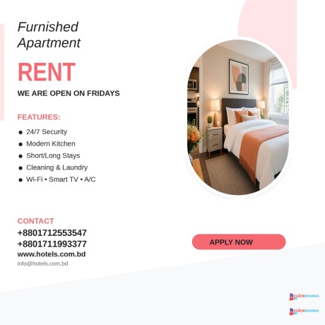 fully-furnished-apartments-for-rent-in-bashundhara-ra-dhaka-big-0