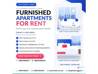 Fully Furnished 3-Bedroom Apartment for Rent