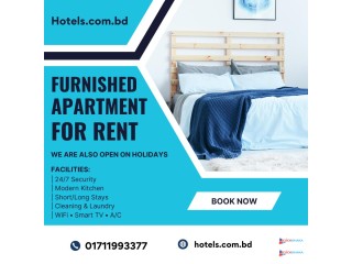 Furnished 2 Bedroom Apartment for Rent in Bashundhara R/A !!