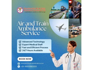 Choose Panchmukhi Air and Train Ambulance Services in Aurangabad with Life Saving Facility