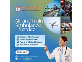 With Unique Medical Care Use Panchmukhi Air and Train Ambulance Services in Varanasi