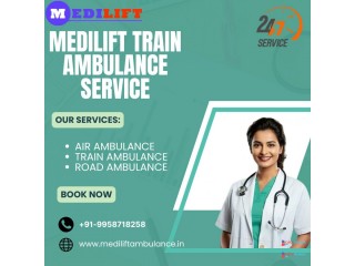 MediliMedilift Train Ambulance in Lucknow to get the Best Care at the Right Timeft Train Ambulance in Lucknow to get the Best Care at the Right Time