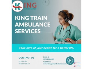 King Train Ambulance in Kolkata is fitted with the Latest Medical Technology