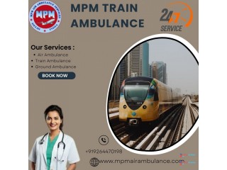 Use MPM Train Ambulance in Nagpur Provides Complete Treatment during Journey