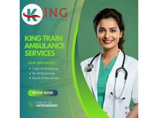 King Train Ambulance in Guwahati - The best solution for transporting patients over long distances