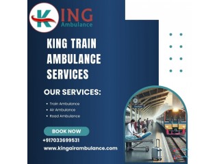 King Train Ambulance is now Available in Ranchi to Shift Patients Safely