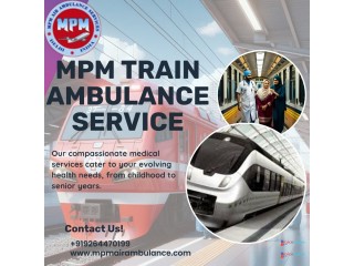 Use MPM to get the Promptest Train Ambulance Services in Ranchi