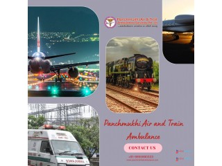 Embark Medical Journey by Panchmukhi Air and Train Ambulance Services in Raigarh