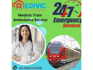 Smoother Transfer Experience Offered  by  Medivic  Train Ambulance in  Siliguri