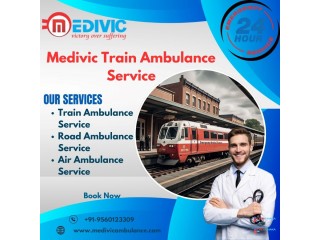 Medivic Train Ambulance in Allahabad provides Medical Care on Trains