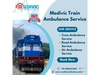Medivic Train Ambulance in Jamshedpur offers Incredible Relocation Benefits