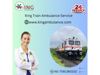 Get the Safest Train Ambulance in Jamshedpur with Medical Facilities from King