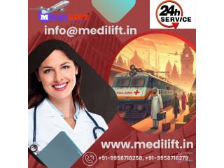 Medilift Train Ambulance in Mumbai Transports Patients without any Inconvenience