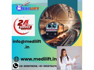 Medilift Train Ambulance in Kolkata Focuses on Providing the Best Transfer Mission