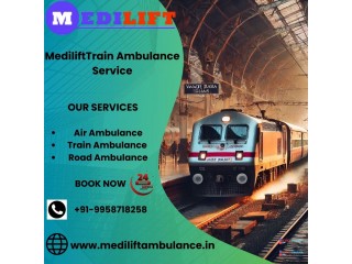 Opt for Medilift Train Ambulance in Bangalore for any Patient Transfer Needs