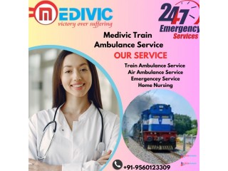 Contact Medivic Train Ambulance in Varanasi for Quick Medical Transfer