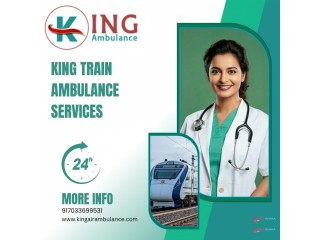King Train Ambulance in Patna keeps the health of the Patients Stable