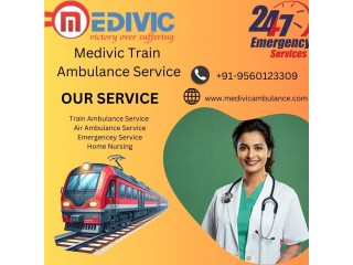 Book Medivic Train Ambulance Service in Guwahati to Ensure Smooth Patient Transfer
