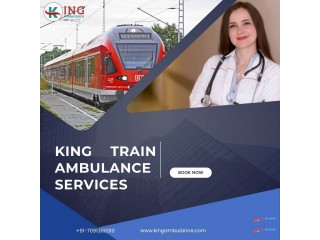 Travel safely with the help of our King Train Ambulance Service in Patna