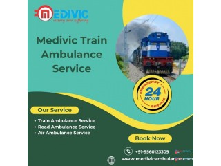 Choose Medivic Train Ambulance in Lucknow to ensure Proper patient Transfer