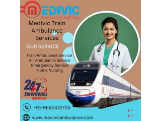 Choose Medivic Train Ambulance in Bangalore for Fast, Safe and Comfy Relocation